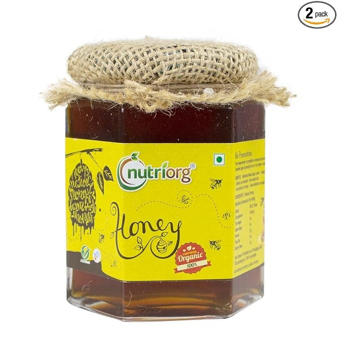 Nutriorg Certified Organic Honey - 250 gms