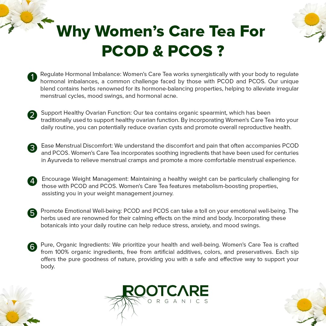 Rootcare Organics Women's Health Care for Pod & Pcos - 100 gms