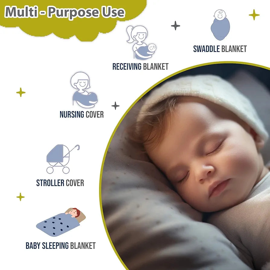 Divine Casa 120 GSM Microfiber Reversible Kids Single Bed Comforter Ultra-Soft Toddler Blanket Colour Slate