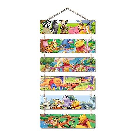 Angel Infinite Disney Cartoon Character Design Wall Hanging Wooden Art Item For Kids Room