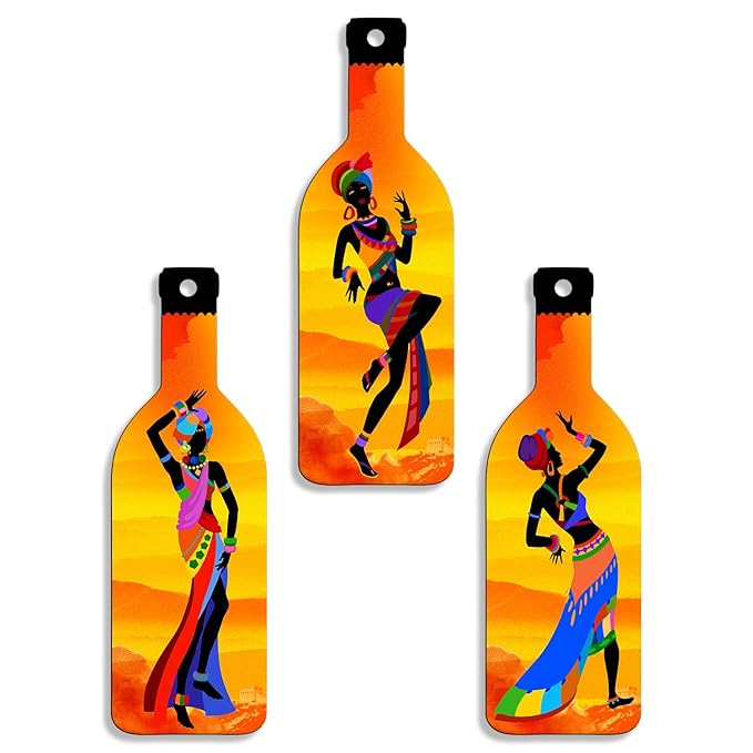 Sehaz Artworks Wall Hanging Decorative Items Home Decor Items for Wall African Dancing Girl