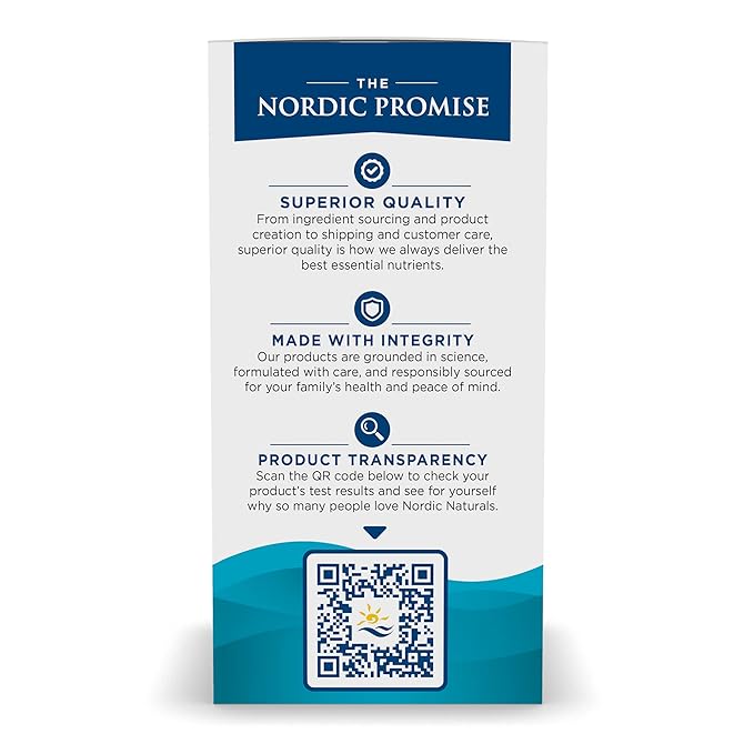 Nordic Naturals Ultimate Omega 3 Lemon Flavour Fish Oil Softgels - 120 softgels
