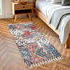 Homadorn Handmade Printed Modern Dhurrie/Rugs/Carpet Colour Multicolor
