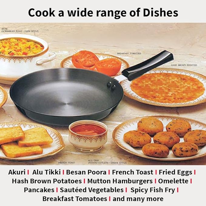 Hawkins Futura 17 cm Frying Pan, Hard Anodised Fry Pan, Small Frying Pan, Black