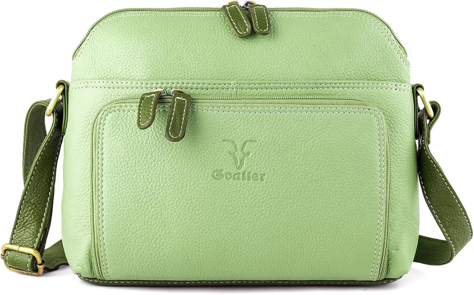 Goatter Genuine Leather Casual Sling Bag for Girls and Women