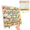 Wembley 3 in 1 Wooden Alphabet Puzzle for Kids