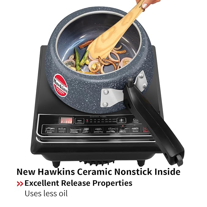 Hawkins 1.5 Litre Ceramic Nonstick Pressure Cooker