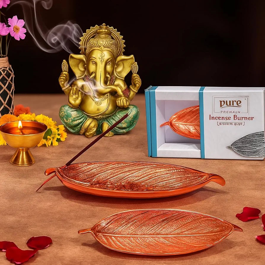 Pure Source India Aluminum Agarbatti Stand Incense Holder