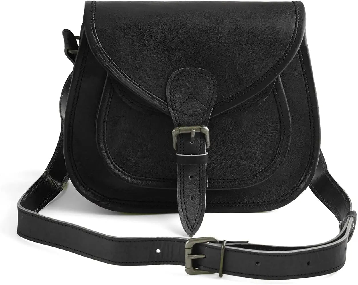 Goatter Genuine Leather Casual Sling Bag for Girls and Women