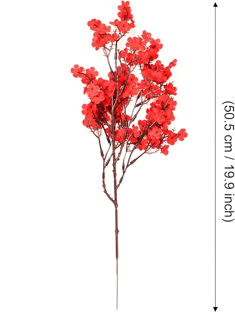 Artificial Baby Breath Gypsophila Flowers Bunches for Vase Pot Silk Pack of 5