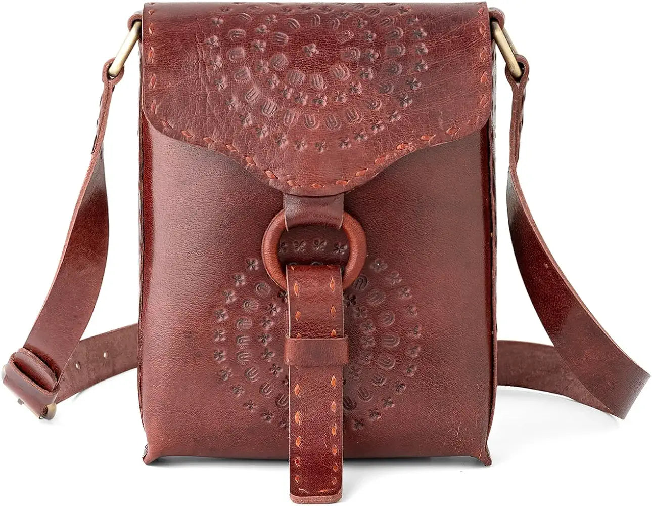 Goatter Genuine Leather Handmade Girls And Women’s Small Cross Body Sling Bag For Daily Use