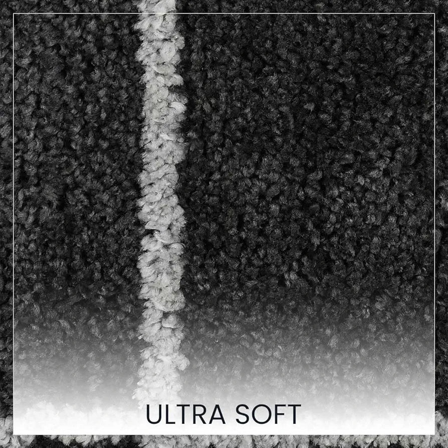 Sashaa World Microfiber Bathmat Colour Charcoal (Pack of 2)