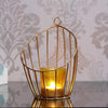 Webelkart Gold Plated Colour tealight Candle Holder with Flower Vine- Diwali Candle Holder