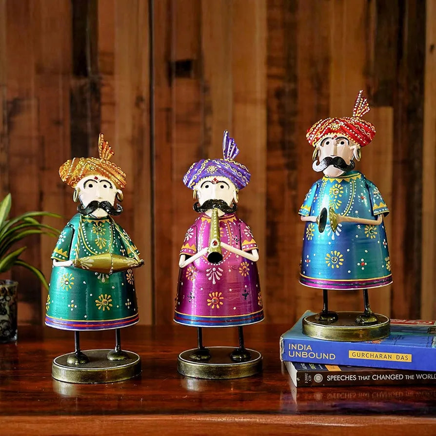 Ekhasa Nostrae Metal Show Pieces Rajasthani Musician 2