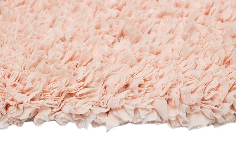 The Home Talk Luxury Shag Bath Rug Premium Carpet for Shower Vanity Bath Mats