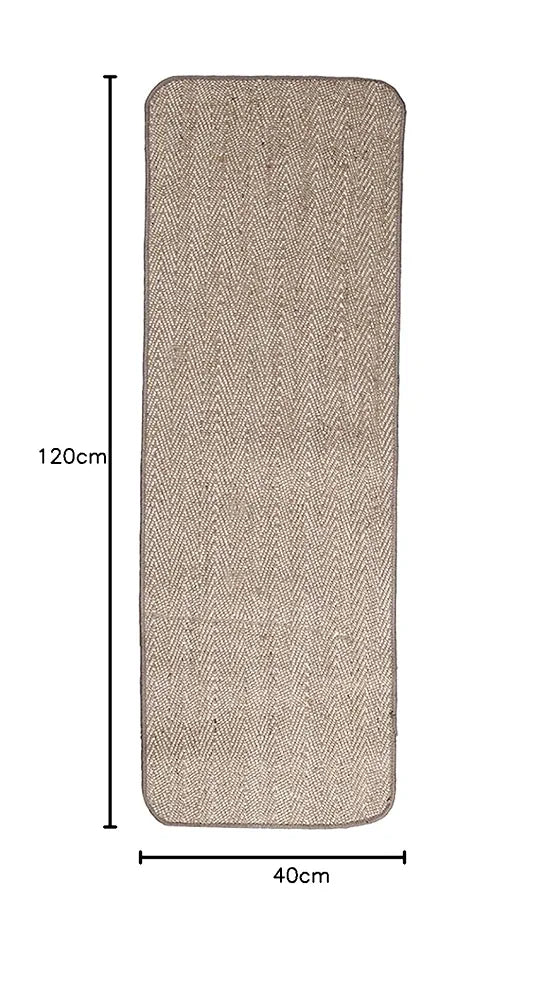Saral Home Cotton & Jute Bedside Runner