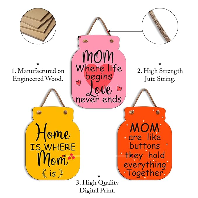 Sehaz Artworks Wooden Wall Hangings for Home Decoration Home Decoration Stylish Items