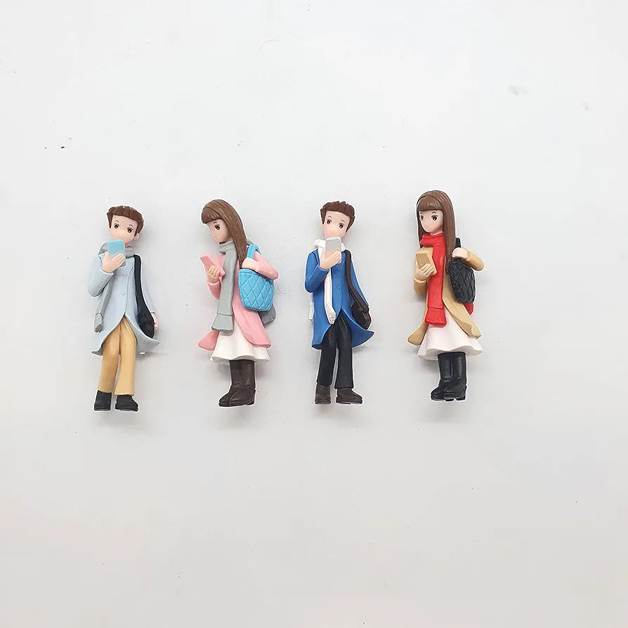 Satyam Kraft 2 Couple Resin Set Couple Miniature Romantic Showpiece