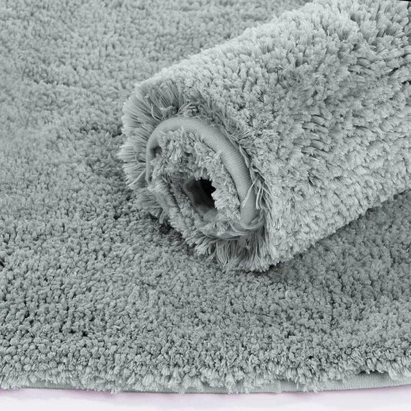Luxe Home International Microfiber Runner Super Soft Non Slip Vegas Rugs 2X5 Ft Colour Silver