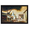 ArtX Paper Rajasthani Village Scene Framed Wall Art Painting AXI00313-VIL