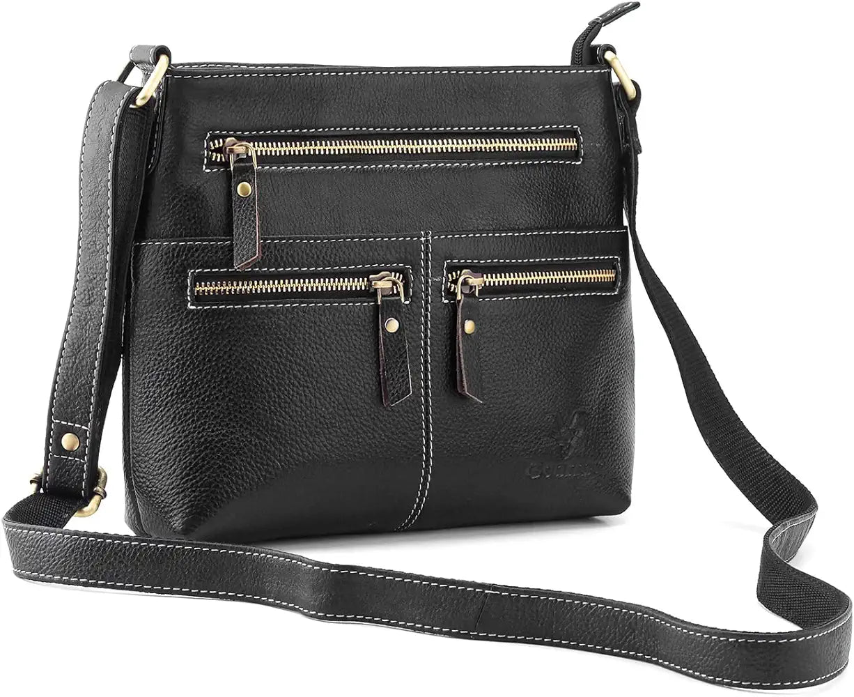Goatter Genuine Soft Leather Multi Pocket 10