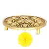 Pooja Chowki Round Brass