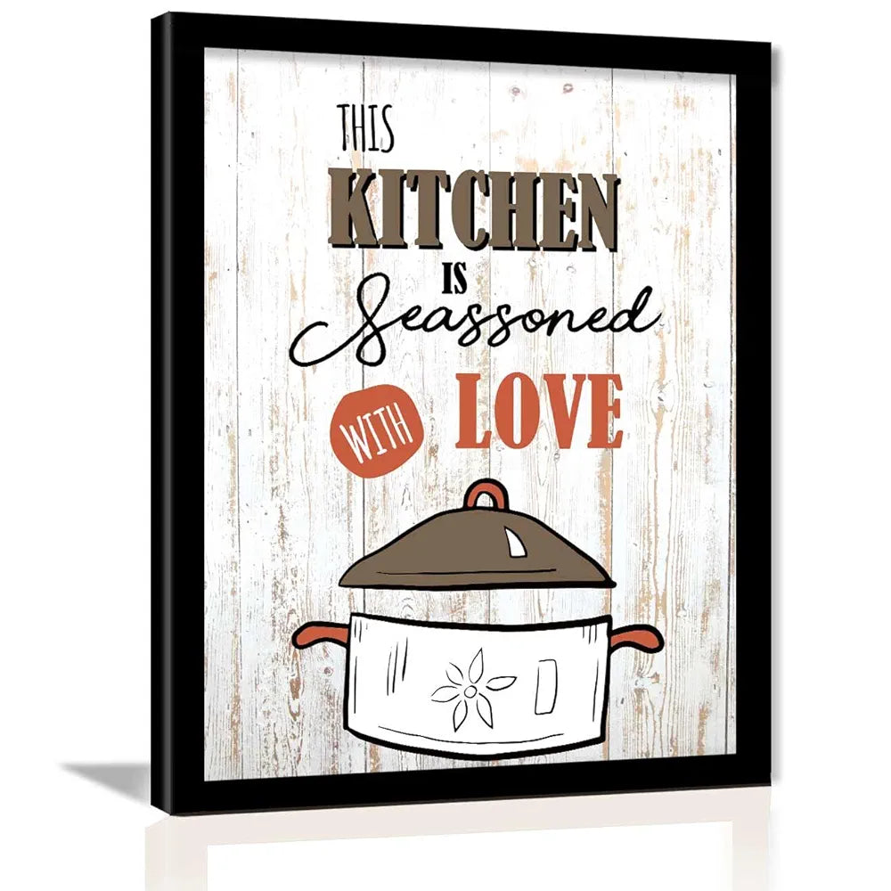 Kotart Engineered Wood Photo Frames For Kitchen And Restaurant Wall Design-2 Square