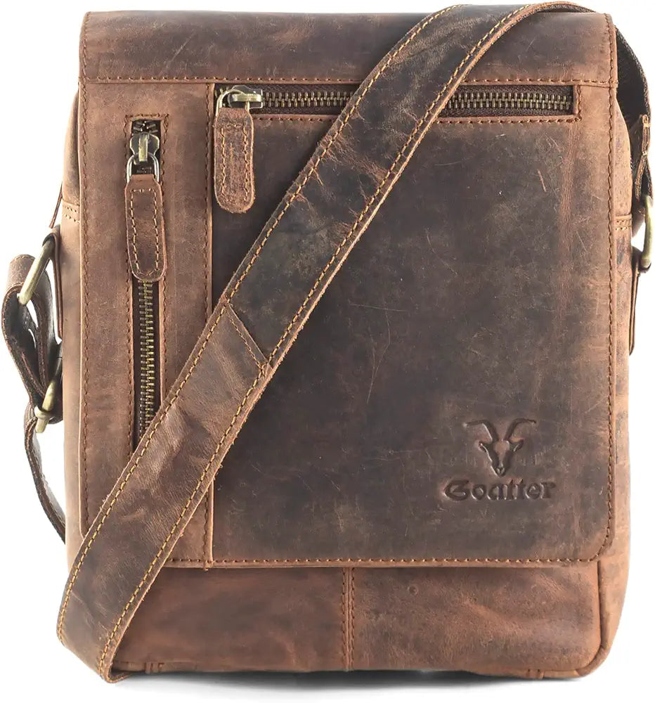 Goatter Genuine Leather Multi Pocket 10