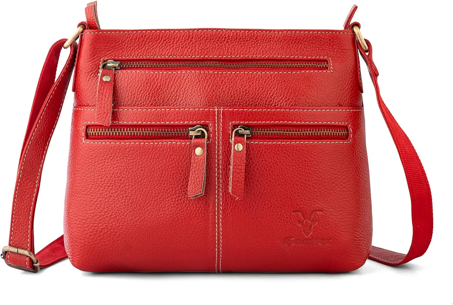 Goatter Genuine Soft Leather Multi Pocket 10