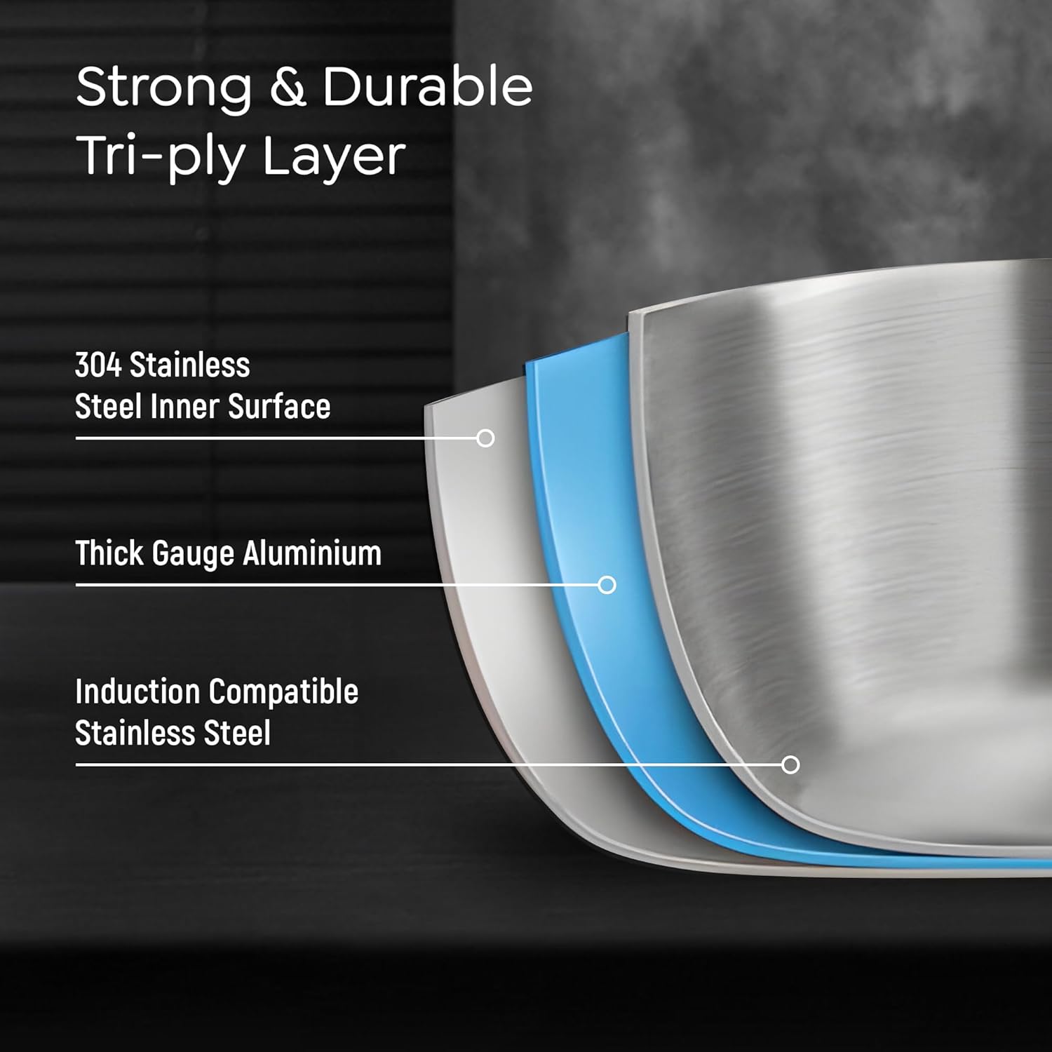 Prestige Tri-ply Cute Fry Pan 12 Cm Silver