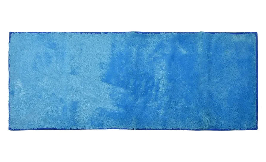 Kuber Industries Velvet Bedside Runner Home Floor Décor Rugs For Living Dinning Office Bedroom