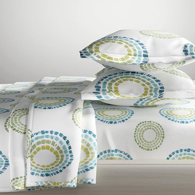 Haus & kinder Cotton Queen Size Bedsheet For Double Bed (90 X 100 Inches) With 2 Pillow Covers | 144 Tc Bed Sheet