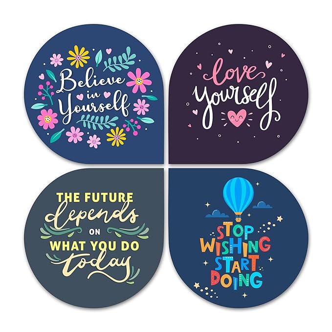 Artvibes Believe in Your Self Inspirational Quote Wooden Wall Hanging for Home Decor