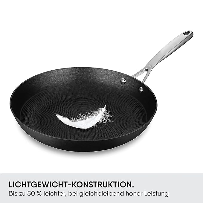 Stahl Blacksmith Hybrid Enamelled Cast Iron Frying Pan, Rust Proof Fry Pan 0.8 L, 20 cm - 880 gms