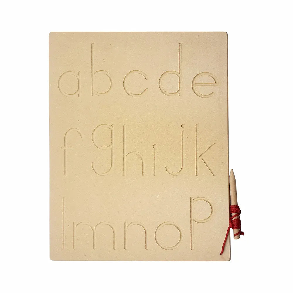Tantrums Tracing Small ABC Wooden Board| Education Puzzle Learning Aid for Kids