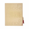 Tantrums Tracing Small ABC Wooden Board Education Puzzle Learning Aid for Kids