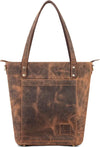 Leather Tote Bag For Women | Large Size, Brown