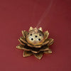 Premium Brass in Lotus Design Dhoop Dani & Agarbatti Stand