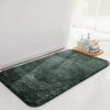 Luxe Home International Microfibre Rectangular Bath mat Super Soft Anti Skid Newman Mats For Bathroom Colour Taupe