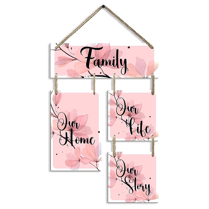 Sehaz Artworks Wooden Wall Hangings for Home Decoration Decorative Items for Home - 4-0032