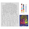 Hobby India Self Painting Beautiful Dear Canvas | Pre-designed Canvas Board for Best Gift Adults & Artis