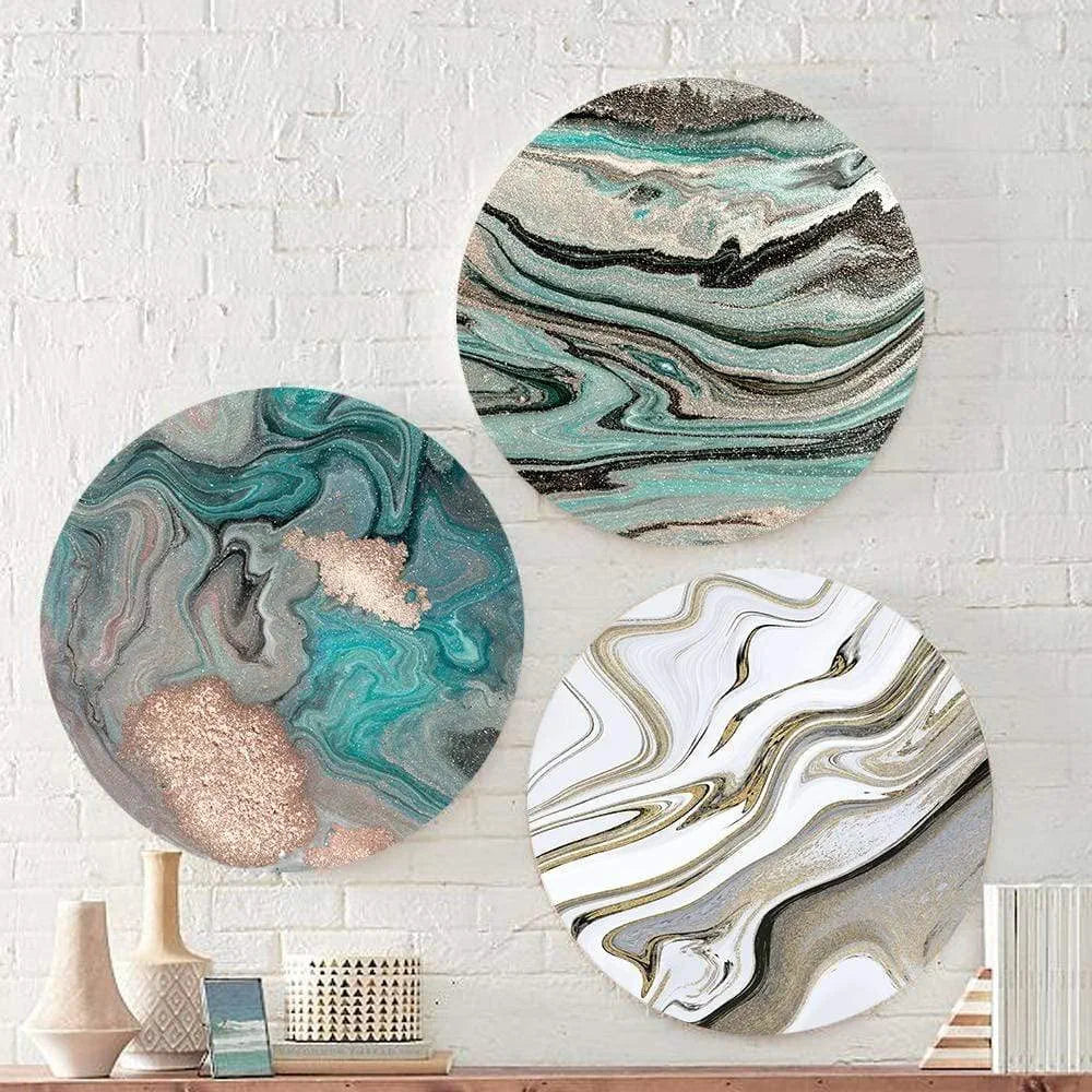 The Artment your Artistic Apartment Dreamy Marbles Canvas