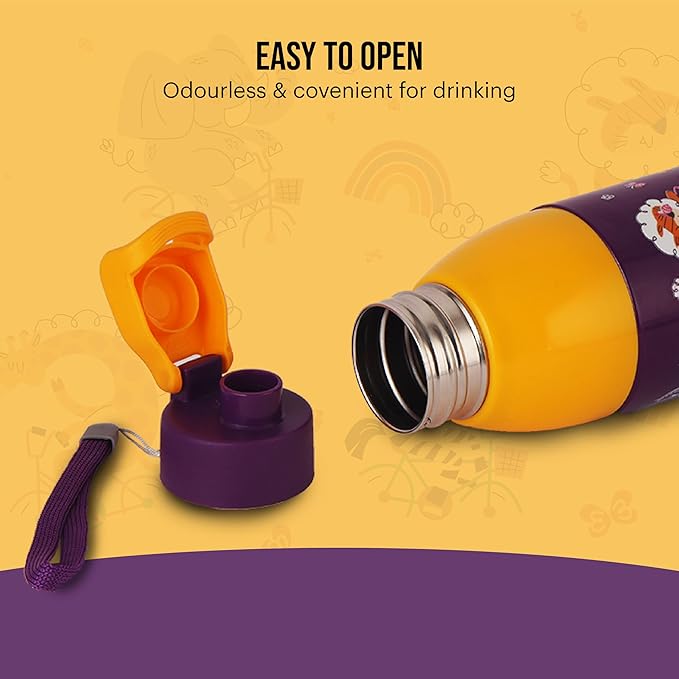 Cello Kidzbee Uranus 600 Wild Wheels Water Bottle | 540 ml