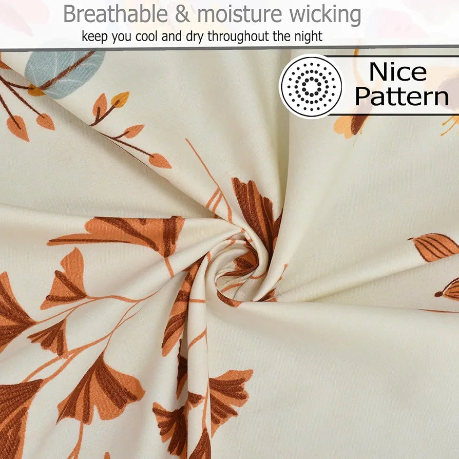 Fresh From Loom 200 TC Microfiber Soft Cotton Bedsheet for Single Bed with 1 Pillow Cover Shell White