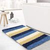 Luxe Home Bath Mat Super Soft Microfiber Non Slip Jericho Bathroom Mats 40x60 cm Colour Shadow