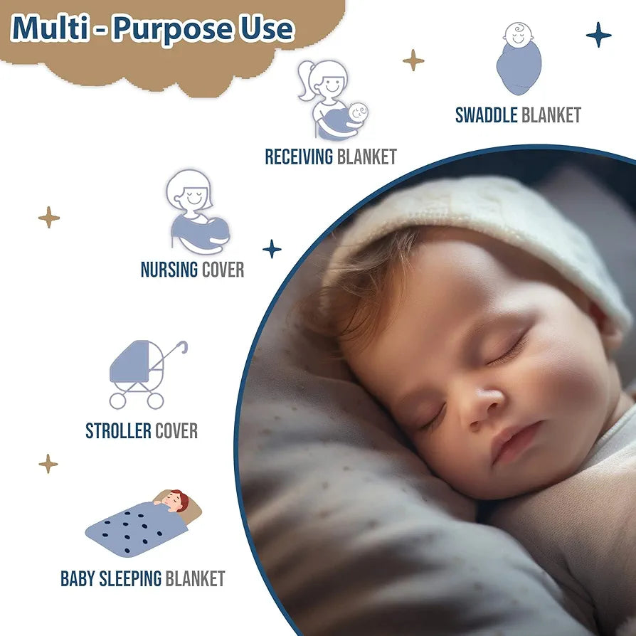 Divine Casa 120 GSM Microfiber Reversible Kids Single Bed Comforter Ultra-Soft Toddler Blanket Colour Royal Paisley