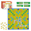 Wembley Crossword Board Game for Kids Adults with 100 Letters English Wordcraft