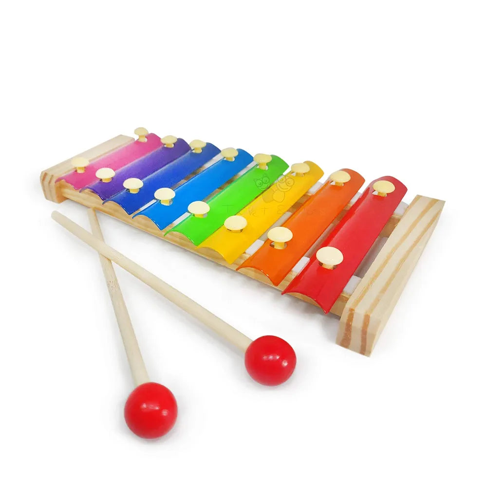 Trinkets & More® - Xylophone for Kids  Wooden Musical Instruments Piano Toy Baby Children Toddlers 6 Months + .