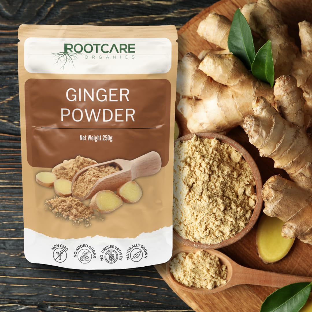 Rootcare Organics Dry Ginger Powder - 250 gms