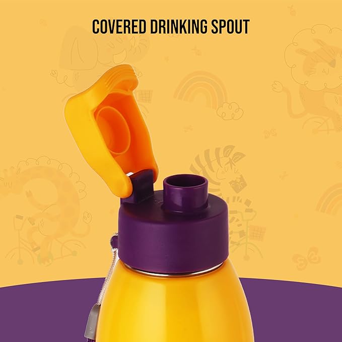 Cello Kidzbee Uranus 600 Wild Wheels Water Bottle | 540 ml